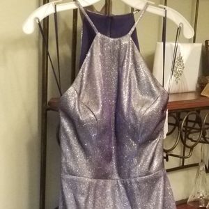 Sexy Metallic Cocktail Dress